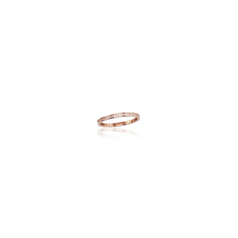 Gold ring 1100466(Au-R)_CZ, Red Gold 585°, Zirkons
