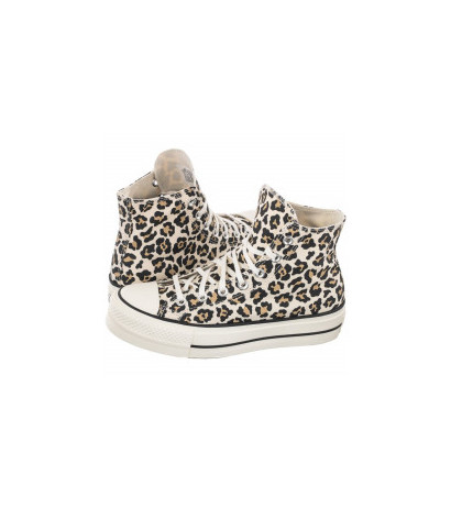 Converse CT All Star Lift Hi Driftwood/Light Fawn/Black 570915C (CO483-a) bateliai