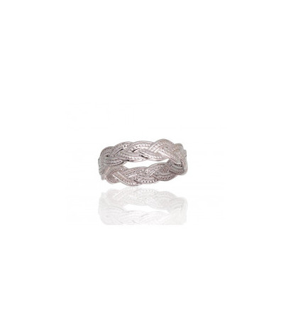Silver ring 2101785(PRh-Gr), Silver 925°, Rhodium (Plating)
