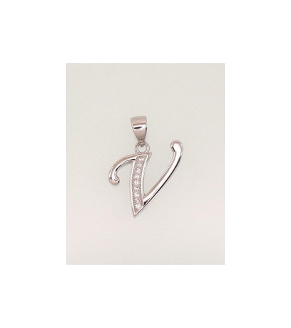 Hõberipats 2301625(PRh-Gr)_CZ, Hõbe 925°, roodium (kate), Tsirkonid