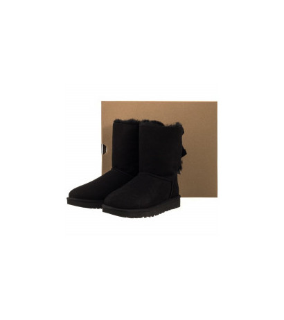 UGG W Bailey Bow II 1016225 W/BLK (UA14-a) shoes