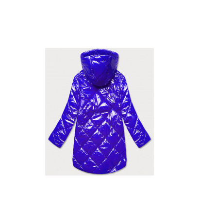 QUILTED HOODED JACKET RED (7218BIG) striukė
