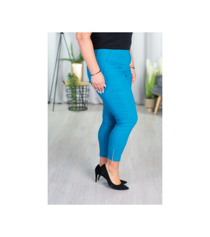 Elastīgas bikses ar paaugstinātu vidukli BENGALINY 04 Petrol