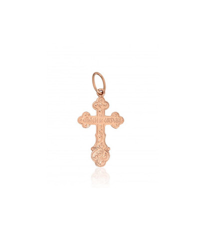 Kuldripats 1300896(Au-R+PRh-W), Punane Kuld 585°, roodium (kate)