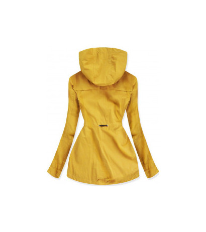 YELLOW SHORT PARKA WITH HOOD (TLR336) jacket
