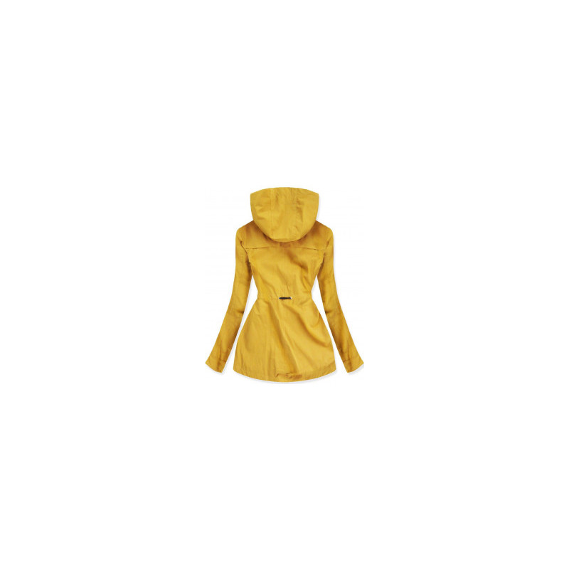 YELLOW SHORT PARKA WITH HOOD (TLR336) jope