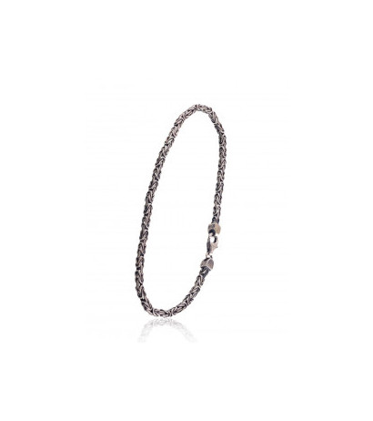 Silver bracelet 2600380(POx-Bk), Silver 925°, oxide (Plating)