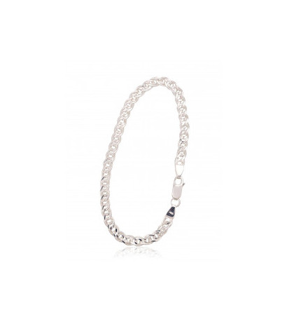 Silver chain Mona Liza 4,9 mm , diamond cut 2400062-bracelet, Silver 925°