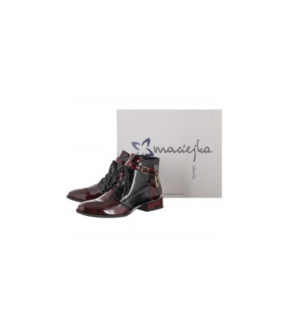 Maciejka Bordowe 5743A-23/00-7 (MA945-a) shoes