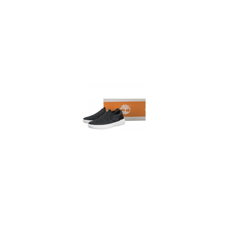 Timberland Seneca Bay Slip-On Black Nubuck 0A293A 015 (TI96-a) batai