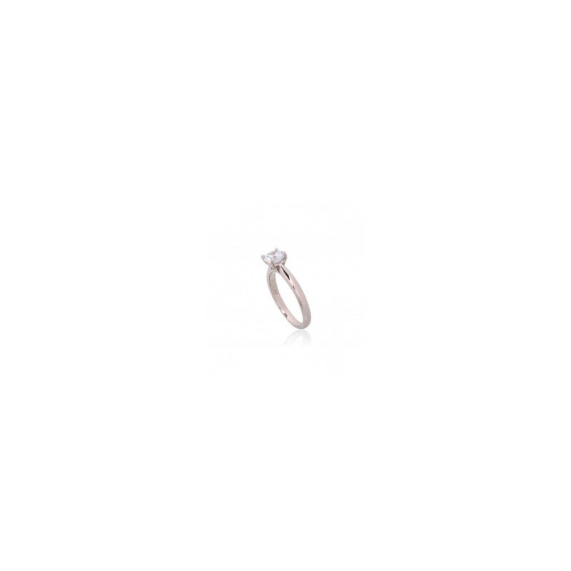 Silver ring 2101819(PRh-Gr)_CZ, Silver 925°, Rhodium (Plating), Zirkons