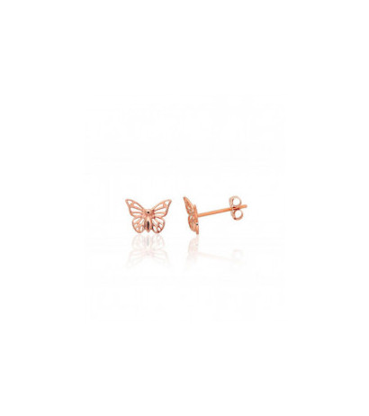 Gold classic studs earrings 1201564(Au-R), Red Gold 585°