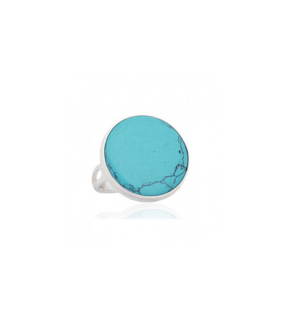 Silver ring 2101567_TRX, Silver 925°, Turquoise (Imitation)