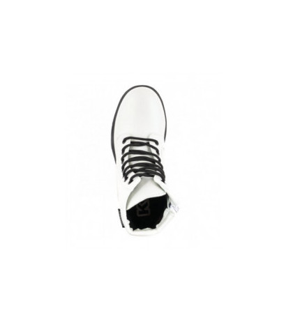 Kappa Deenish Shine 242953/1011 White/Black (KA214-b) shoes