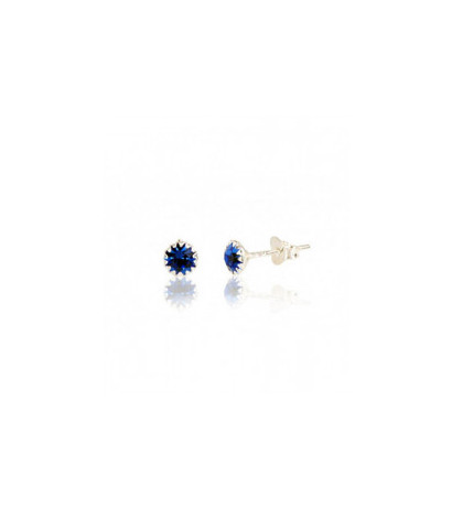 Silver stud earrings 2202665_CZ-B, Silver 925°, Zirkons