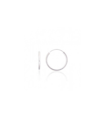 Sidabriniai auskarai –žiedai 2203896, Sidabras 925°