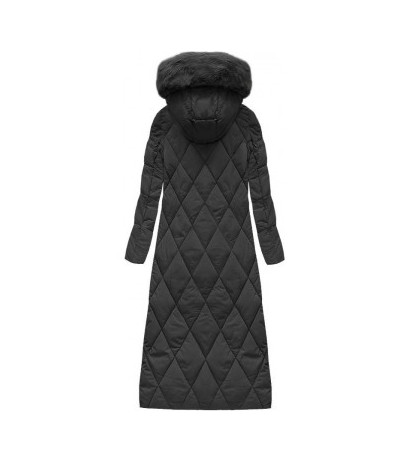 LONG WINTER HOODED JACKET BLACK (7688) jope