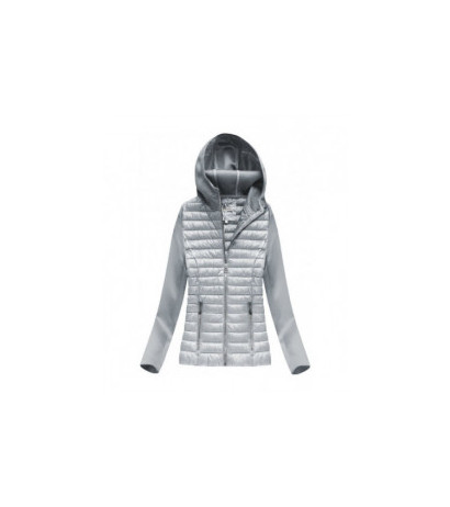 QUILTED JACKET GREY (18019) striukė