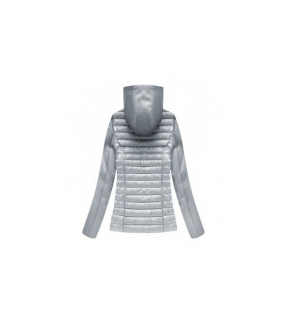 QUILTED JACKET GREY (18019) striukė