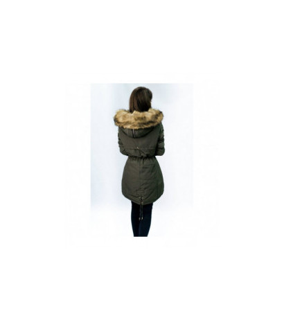 WINTER WARM PARKA KHAKI (W165) striukė