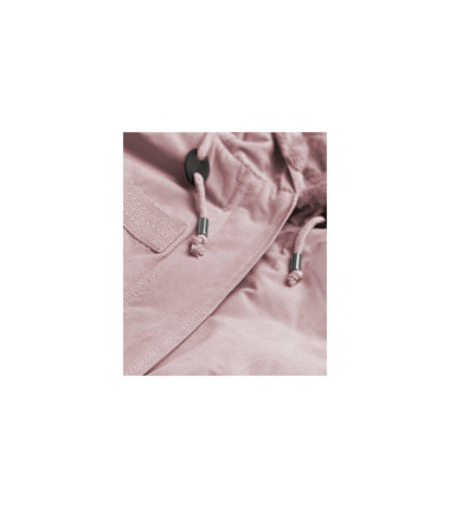 WARM TRANSITION PARKA POWDER PINK (W806) striukė