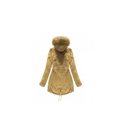 HOODED PARKA MUSTARD (7617) striukė