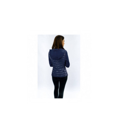 NEOPRENE QUILTED JACKET NAVY BLUE (B1062-30) striukė