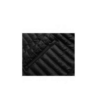 QUILTED HOODED JACKET RED (7218) striukė