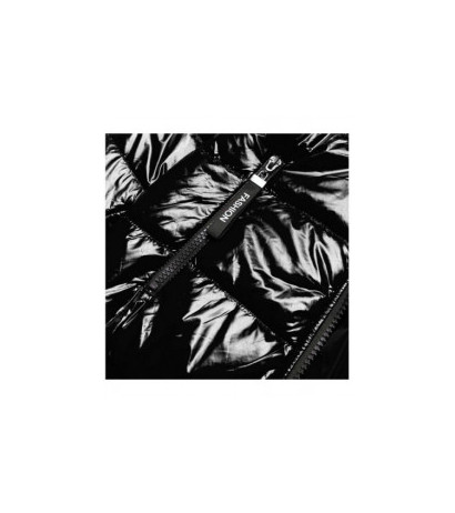 QUILTED HOODED JACKET RED (7218BIG) striukė