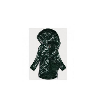 QUILTED HOODED JACKET RED (7218BIG) striukė