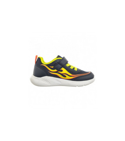 Geox J Sprintye B.B - Mesh+Geobuck Navy/Lime J45GBB 01454 C0749 (GE145-a) sportiniai bateliai