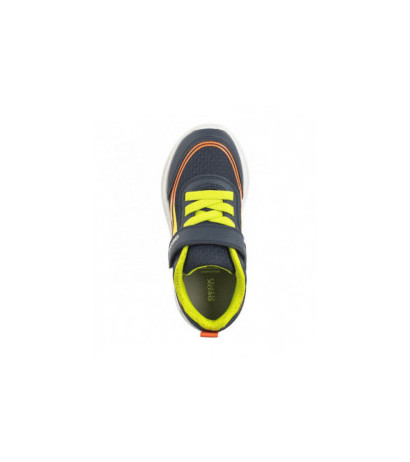 Geox J Sprintye B.B - Mesh+Geobuck Navy/Lime J45GBB 01454 C0749 (GE145-a) sportiniai bateliai