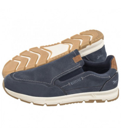 Mustang Granatowe 4195-401-800 (MU544-a) sports shoes