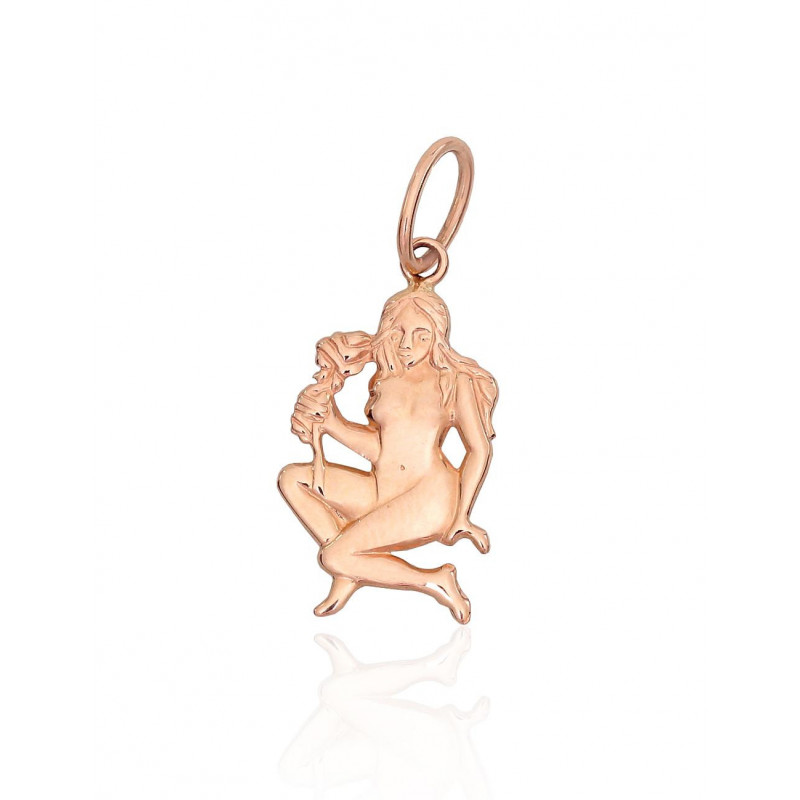 Auksinis pakabukas 1301108(Au-R), Raudonas Auksas 585°