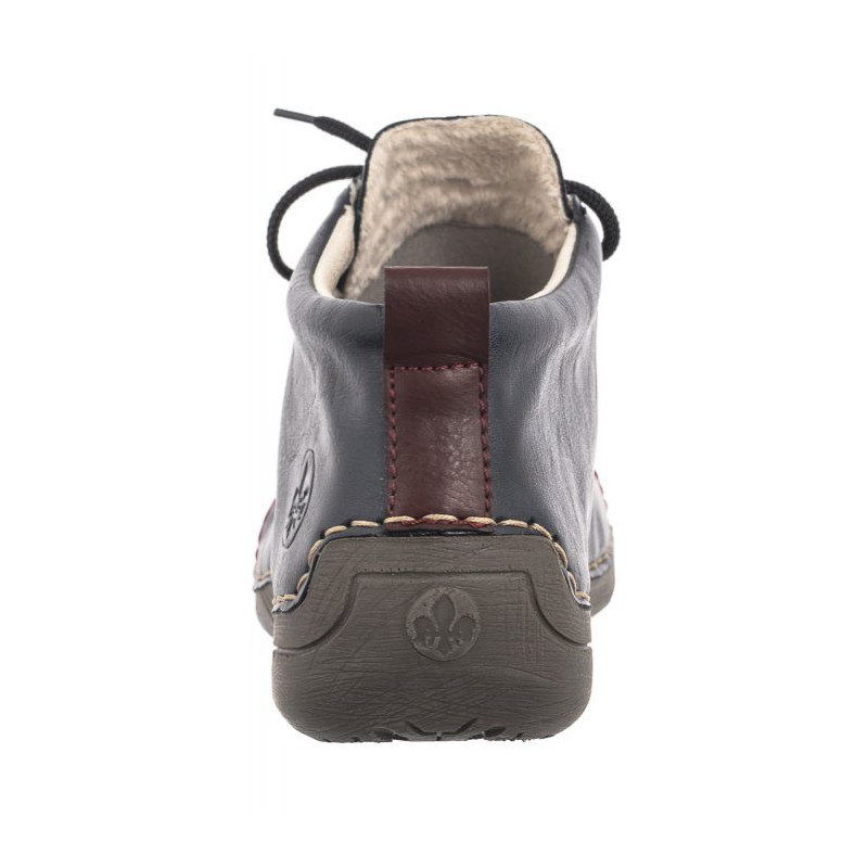 Rieker Granatowe 52509-14 Blue (RI190-a) kurpes