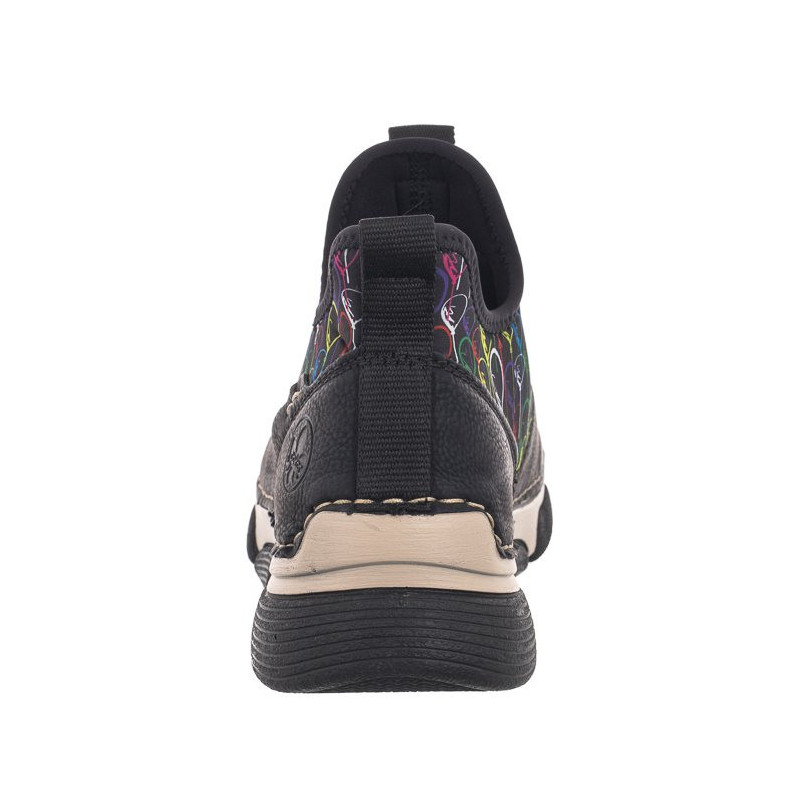 Rieker Czarne 45957-00 Black (RI194-a) kingad