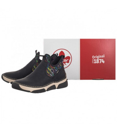 Rieker Czarne 45957-00 Black (RI194-a) shoes