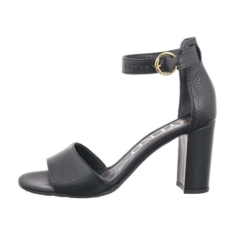 Ryłko Czarne 9HBH5_T4 _UW9 (RY429-c) sandalai