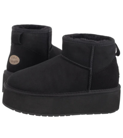 EMU Australia Stinger Micro Flatform Black W13082 (EM505-f) kurpes