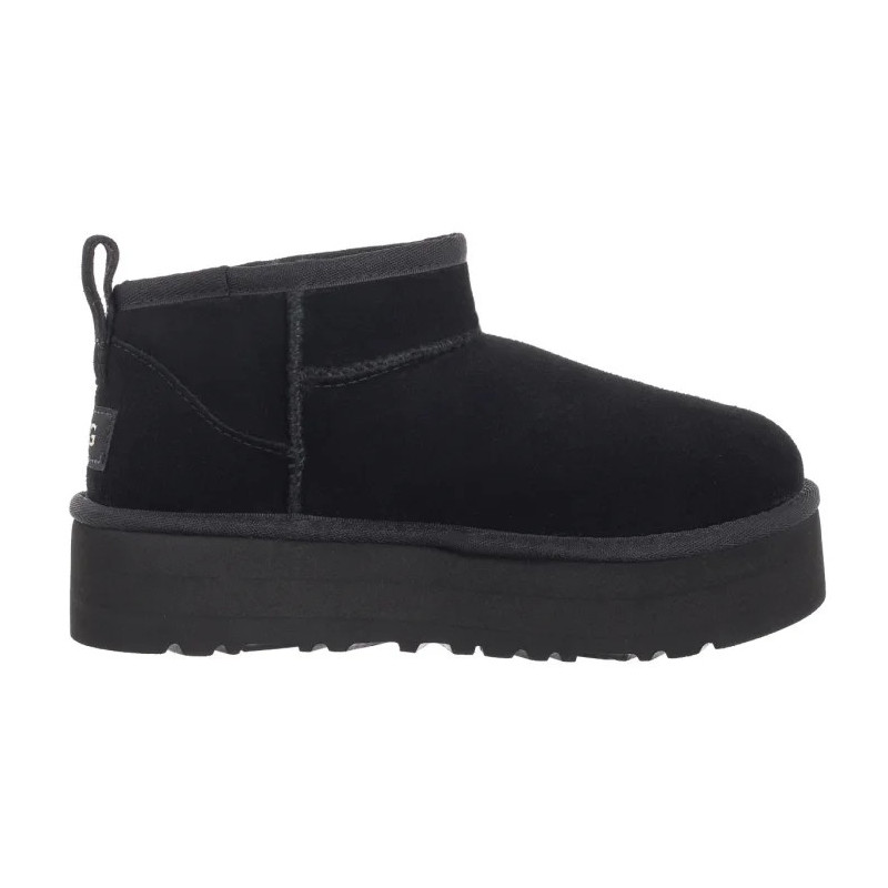 UGG Kids Classic Ultra Mini Platform 1157791K BLK (UA115-b) kurpes