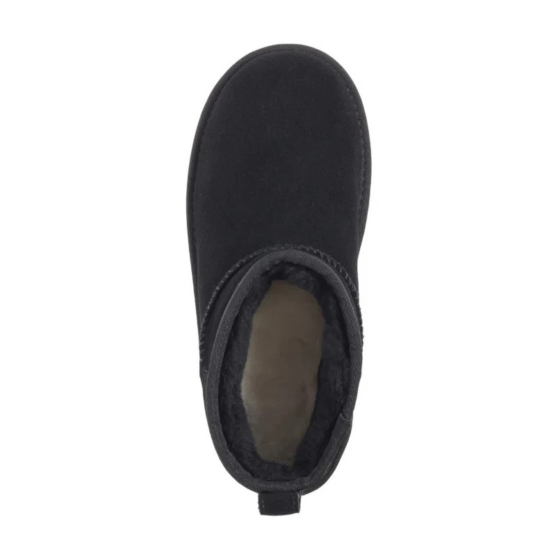 UGG Kids Classic Ultra Mini Platform 1157791K BLK (UA115-b) kurpes