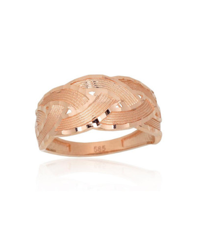 Gold ring 1101206(Au-R), Red Gold 585°