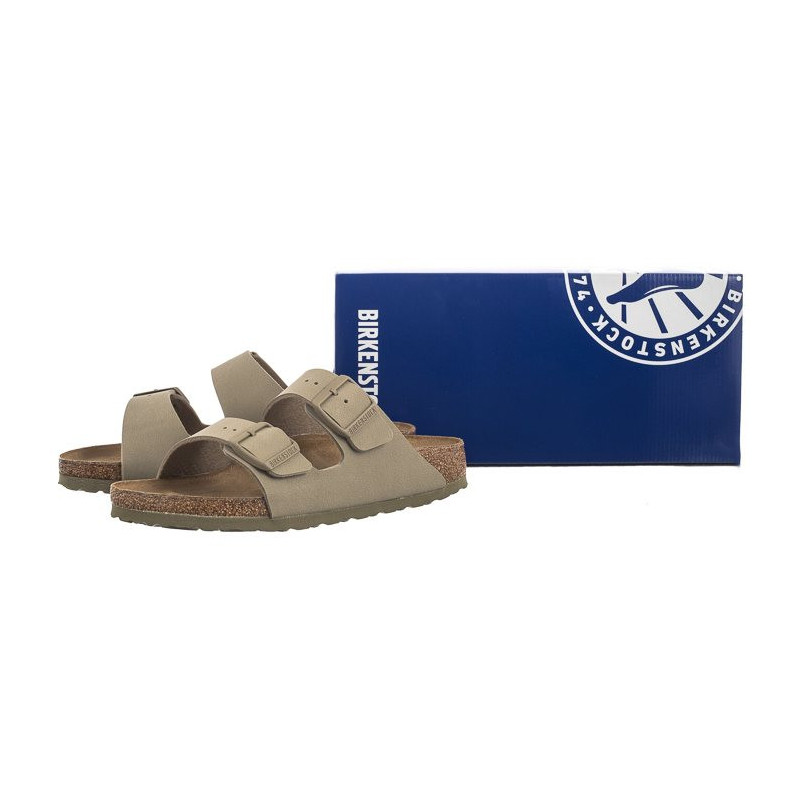 Birkenstock Arizona BS Faded Khaki 1027697 (BK260-d) Moteriški batai/šlepetės