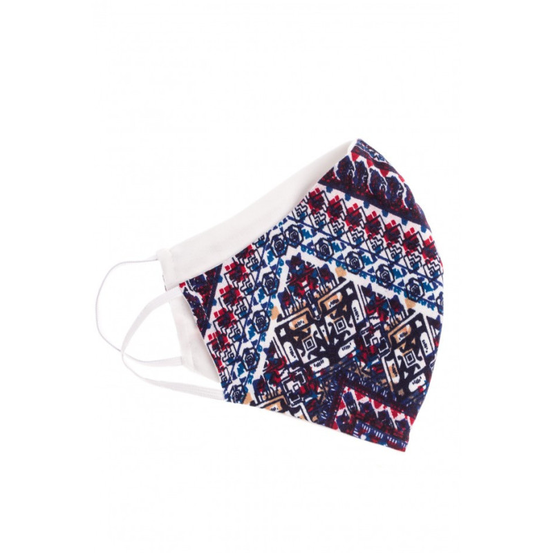 Profilowana maseczka z nadrukiem - model 1