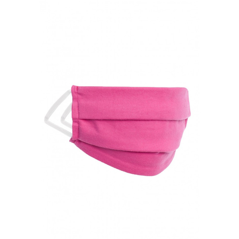 Wielorazowa maseczka dziecięca - fuksja