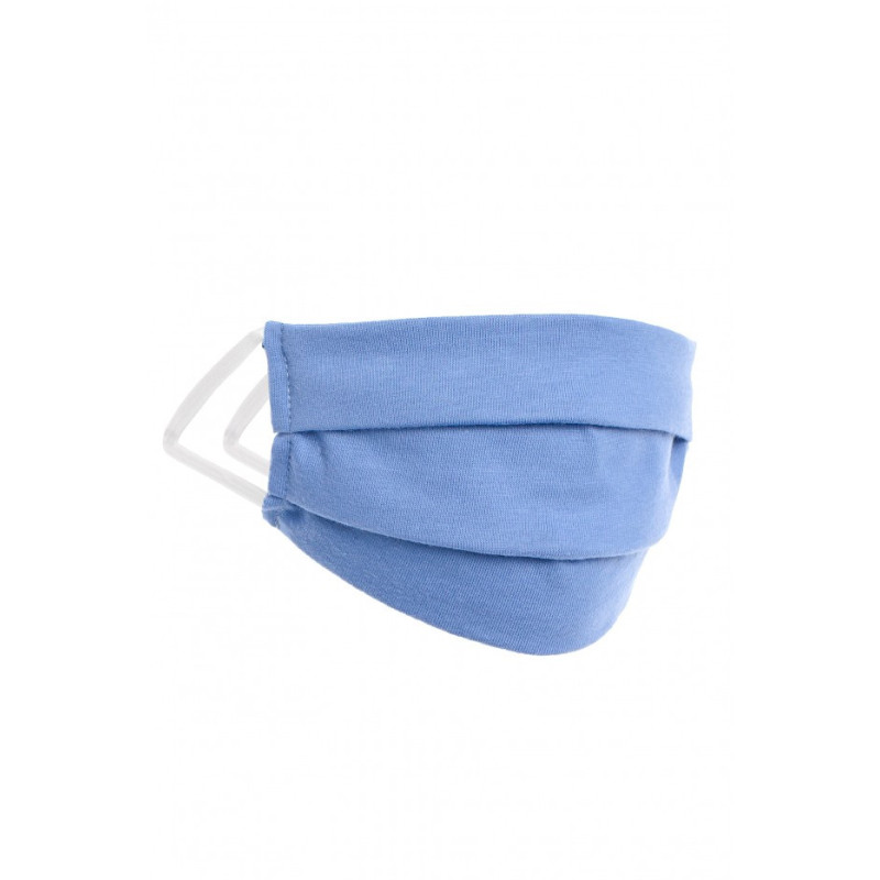 Wielorazowa maseczka dziecięca - niebieska