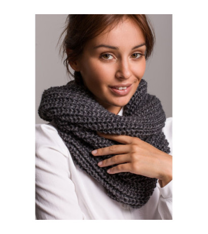 BK061 Szeroki komin - grafitowy