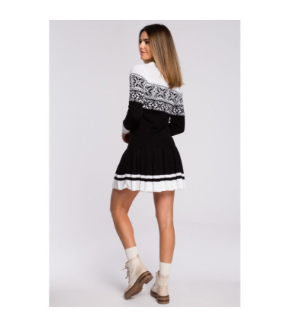 MXS01 Christmas sweater dress - black