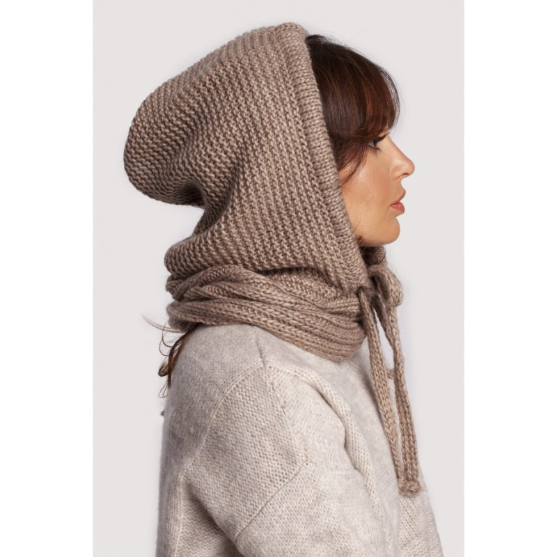 BK095 Kominiarka z trokami - beżowa