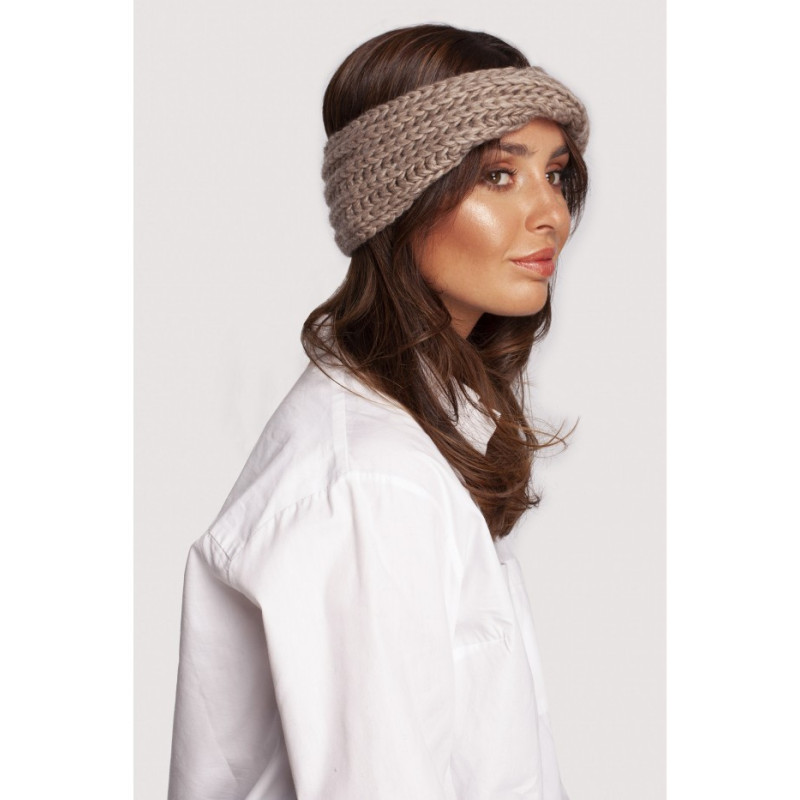 BK096 Opaska na głowę - beżowa